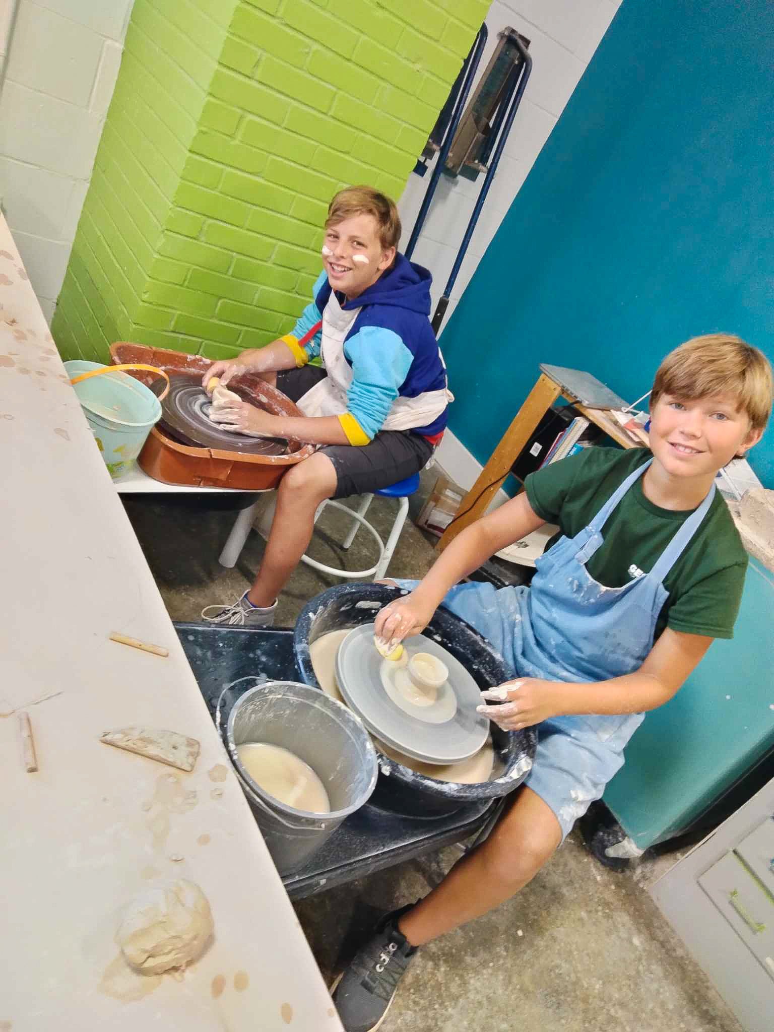 Youth Wheel Throwing 2025 | Averitt Center for the Arts